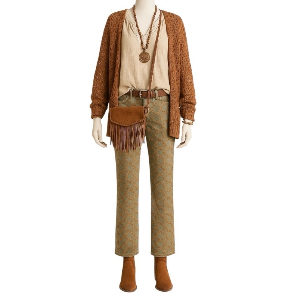 ANTHROPOLOGIE CHINO Relaxed Fit Pants